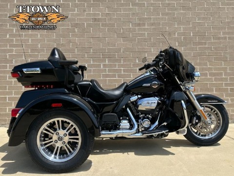 850532 2022 harley davidson  FLHTCUTG tri glide ultra trike vivid black - Photo 1