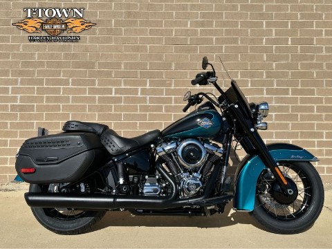 014923 2026 harley davidson flhc heritage classic cruiser teal thunder - Photo 1