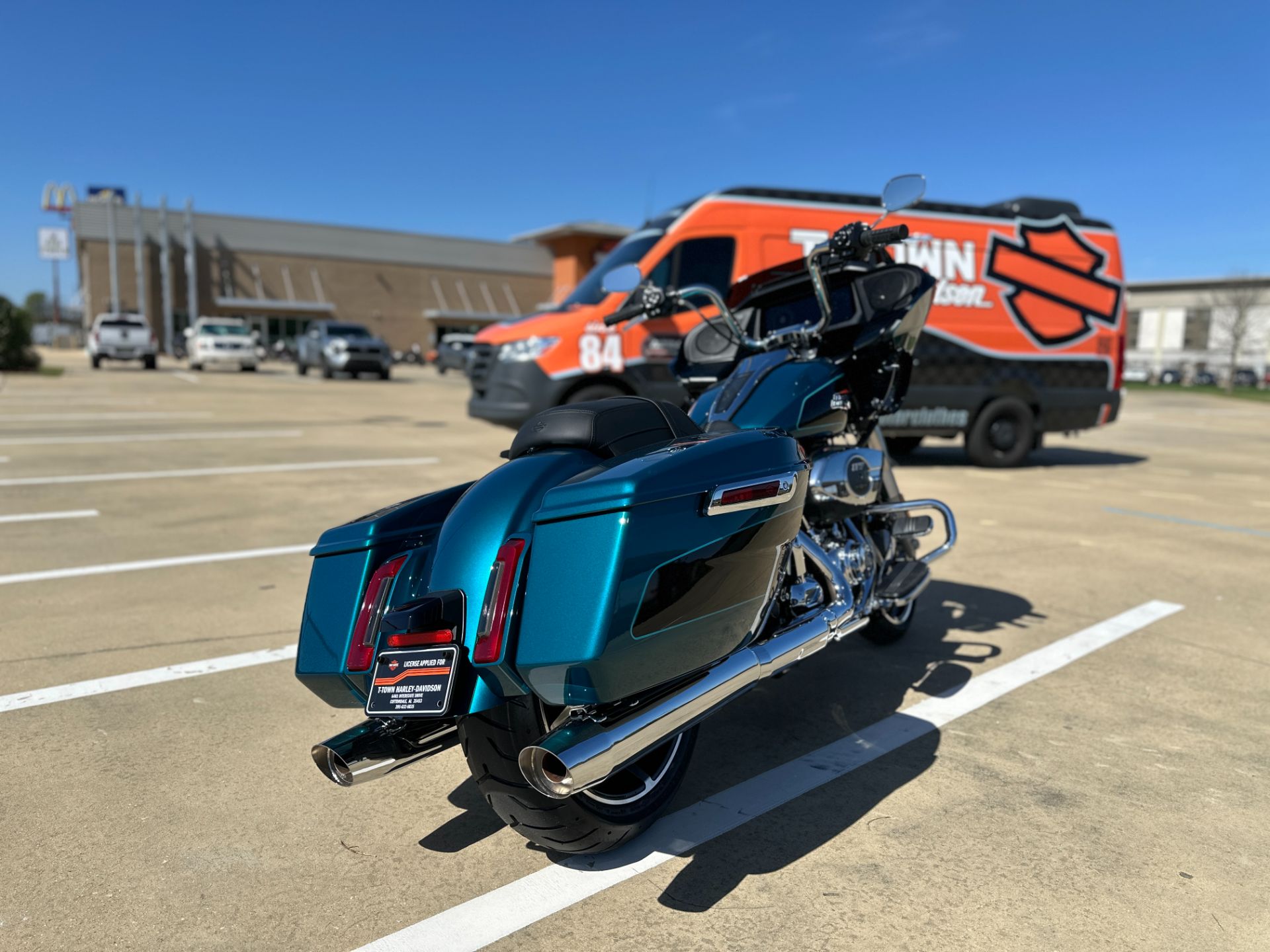 609053 2026 harley davidson fltrx road glide touring teal thunder vivid black - Photo 6