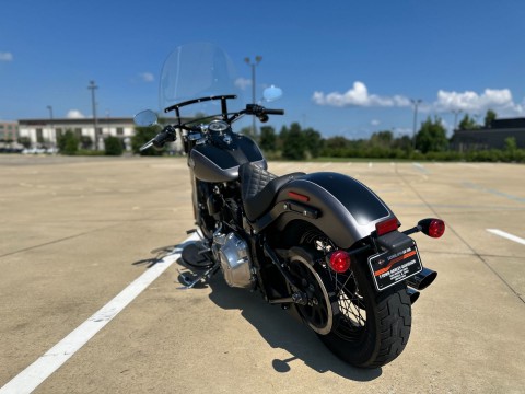 027312 2017 harley davidson fls softail slim cruiser charcoal black denim - Photo 5