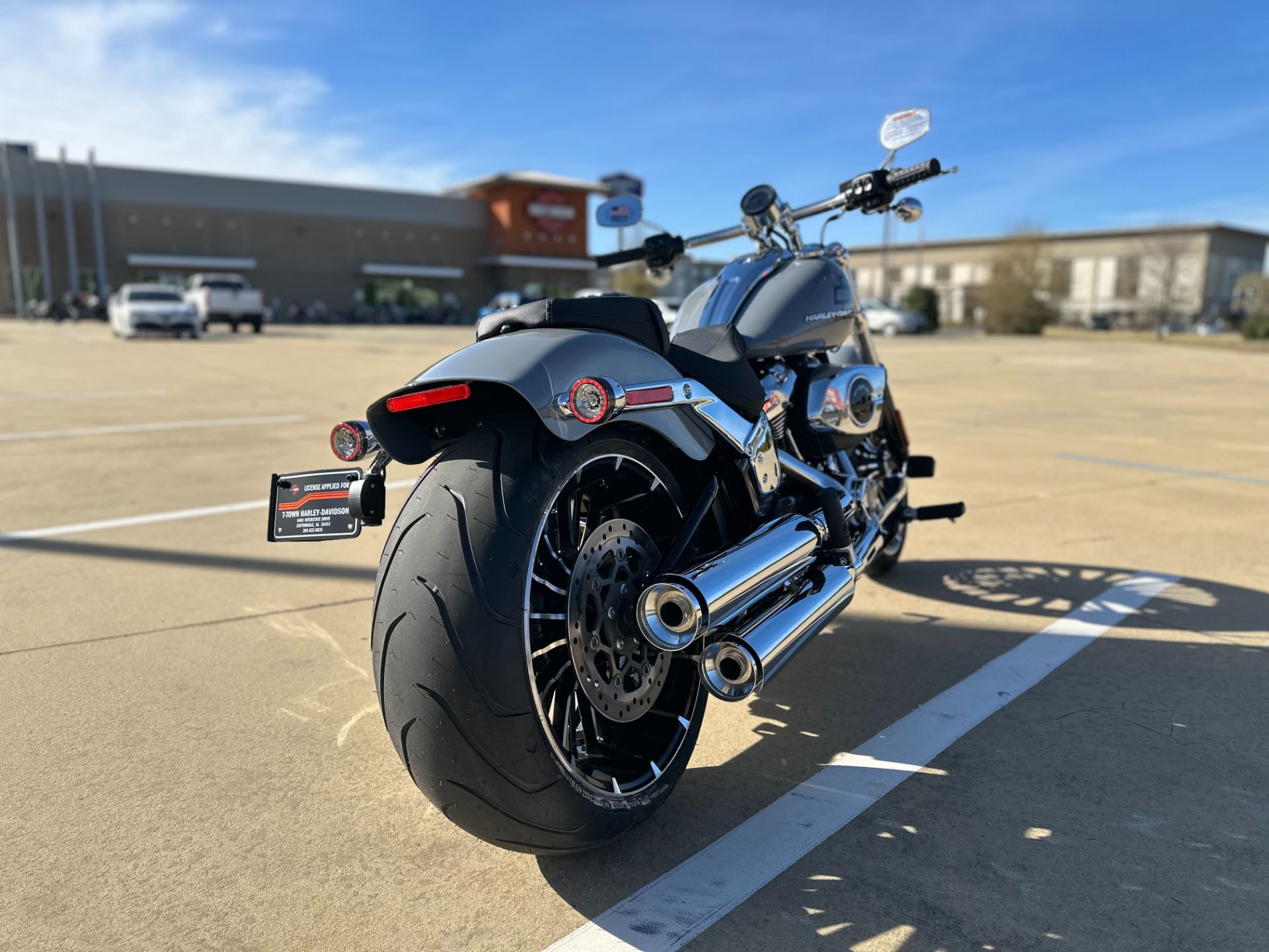 012387 2026 harley davidson fxbr breakout cruiser dark billiard gray - Photo 6