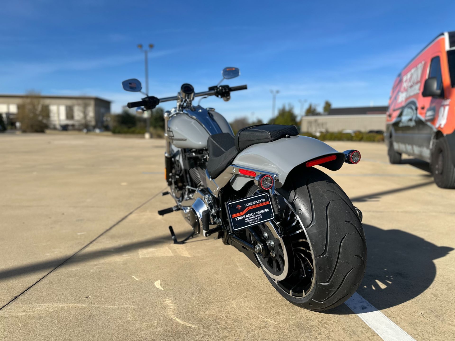 012387 2026 harley davidson fxbr breakout cruiser dark billiard gray - Photo 5