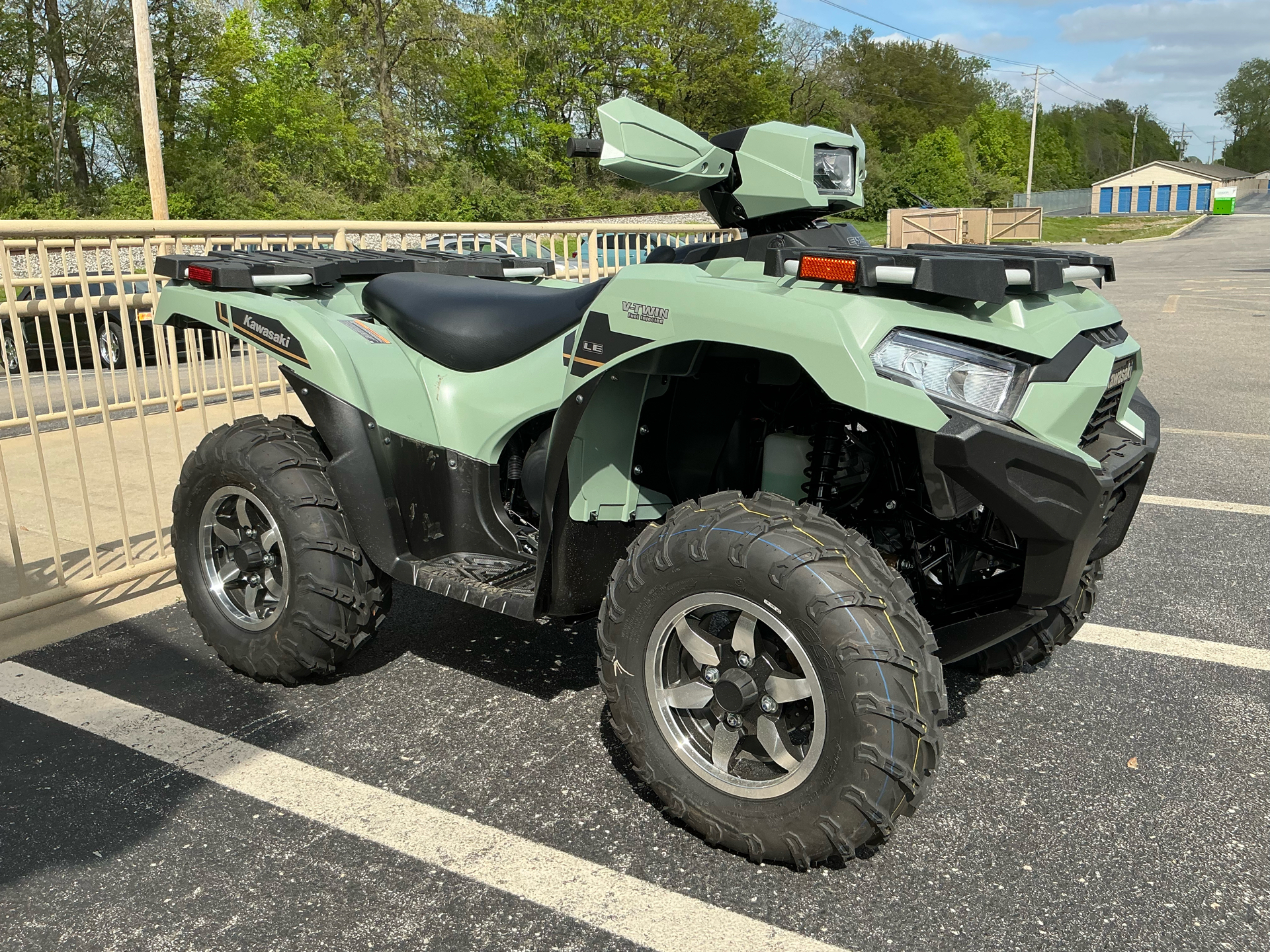 New 2025 Kawasaki Brute Force 750 LE EPS Pearl Matte Sage