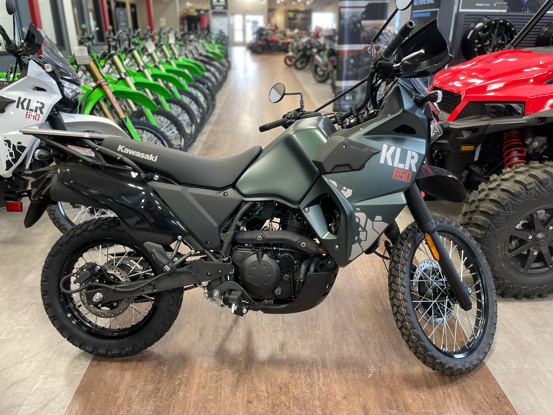 2025 Kawasaki KLR 650 in O'Fallon, Illinois - Photo 1