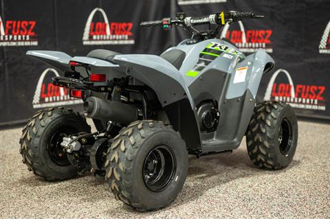 New 2025 Kawasaki KFX 50 Battle Gray ATVs For Sale in O
