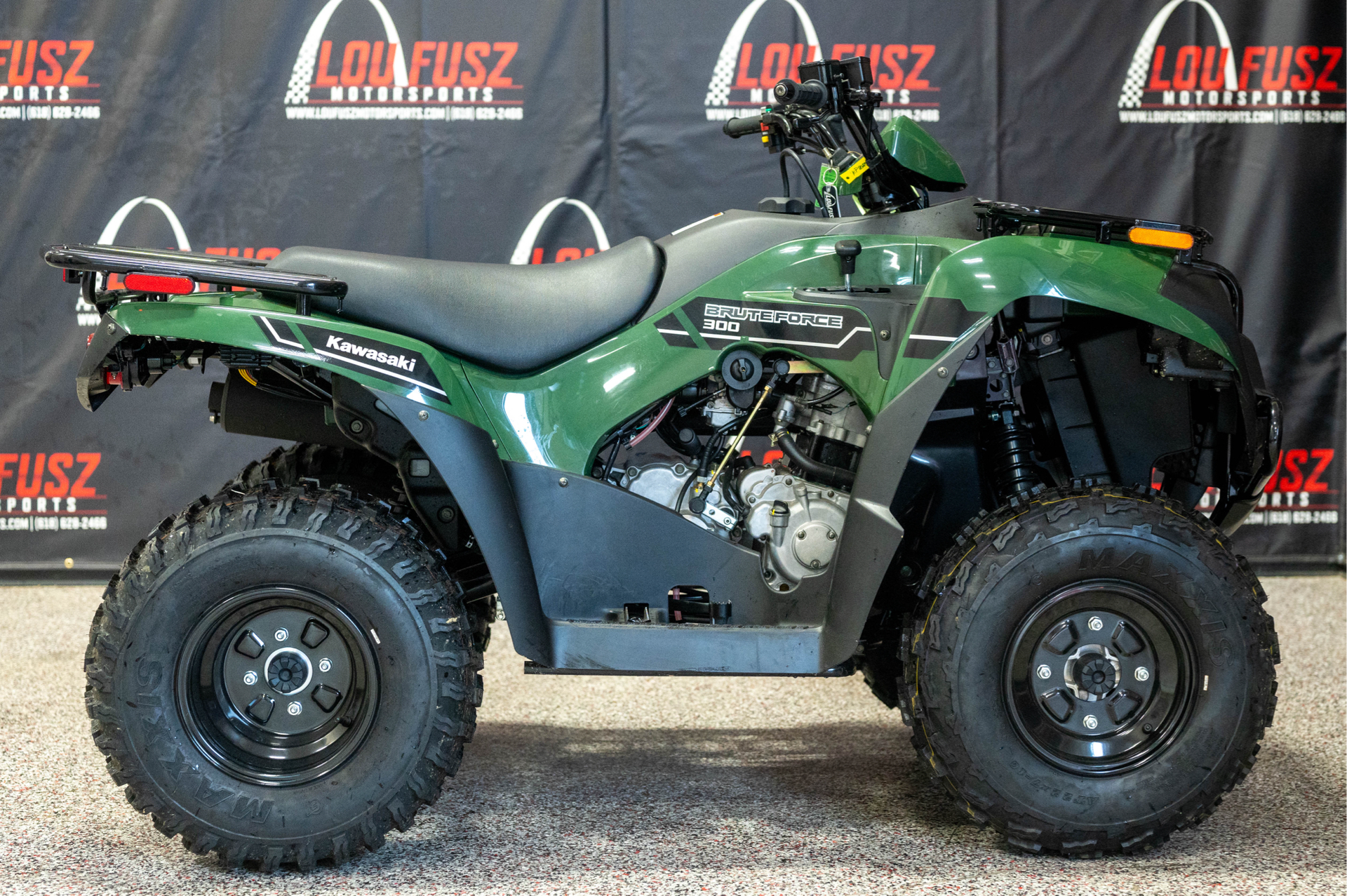 New 2025 Kawasaki Brute Force 300 Timberline Green ATVs For