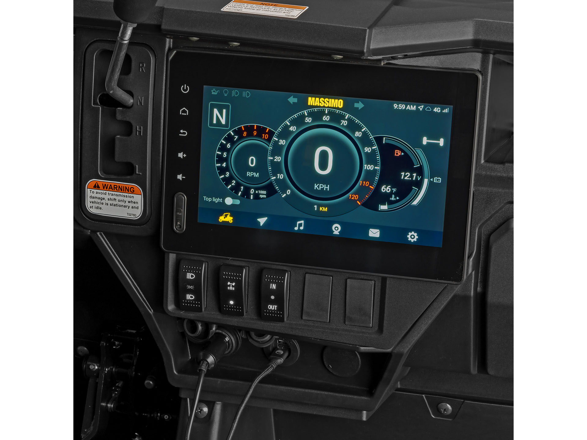 New 2025 Massimo T-BOSS 760L | Utility Vehicles in Harrison MI | Red