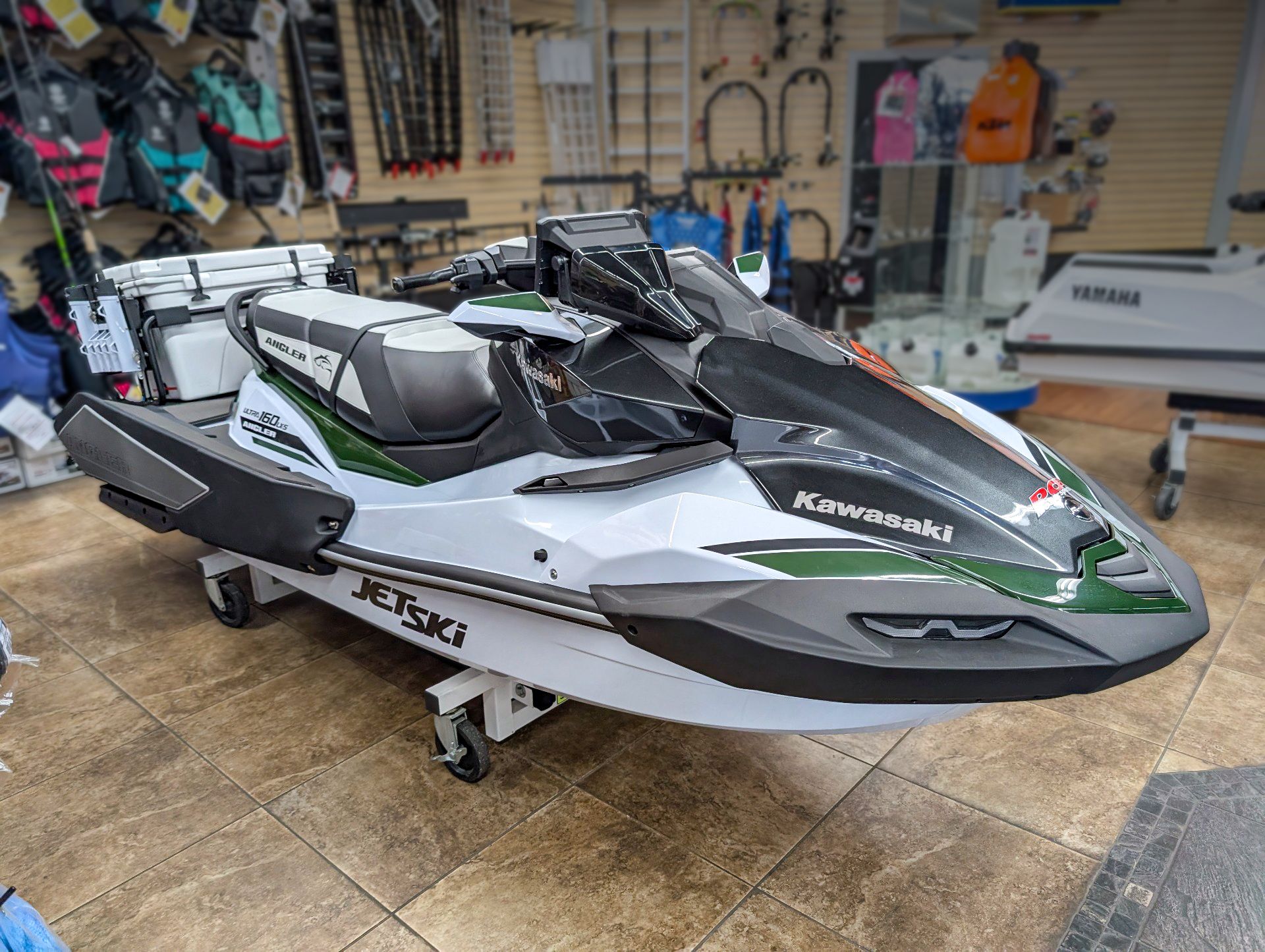 New 2025 Kawasaki Jet Ski Ultra 160LX-S Angler Watercraft in