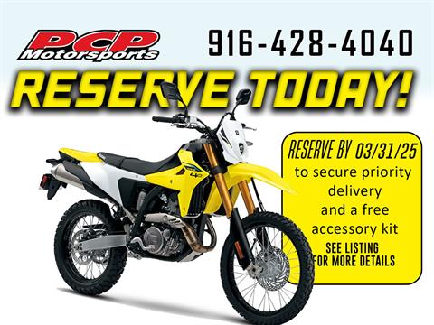 New 2025 Suzuki DR-Z4S Motorcycles in Sacramento, CA | Stock