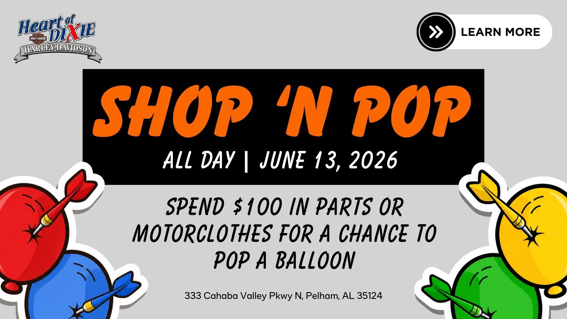 Your Harley-Davidson® Dealer Near Hoover | Heart of Dixie Harley