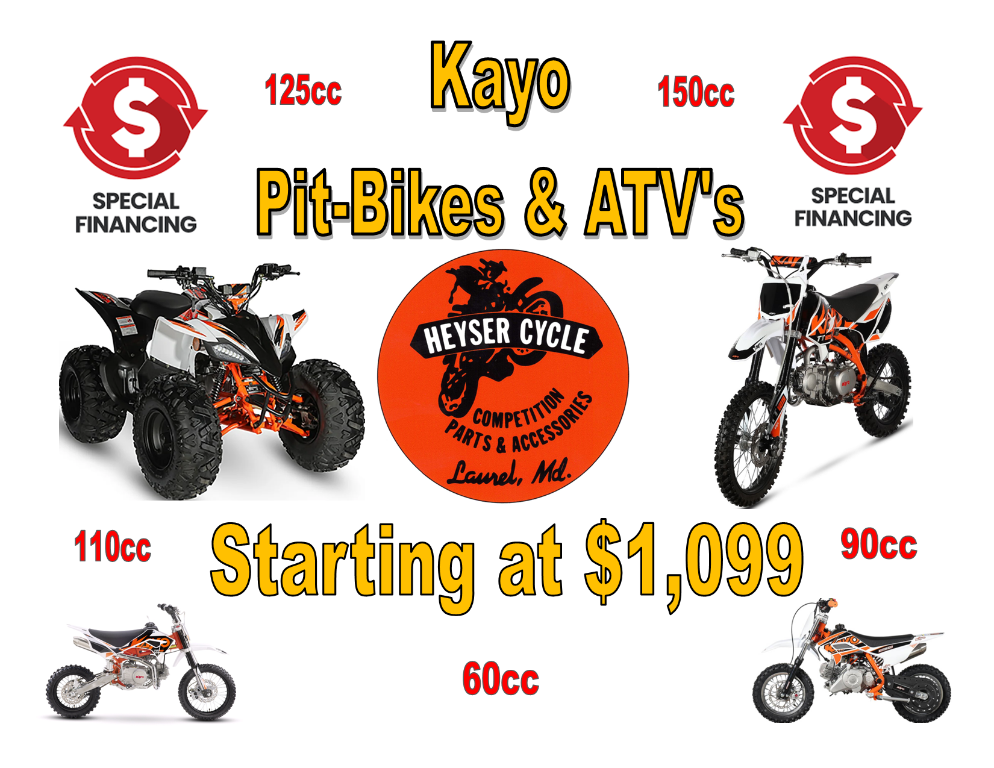 Heyser Cycle, Laurel MD | Motorcycles & ATVs | Honda, Yamaha