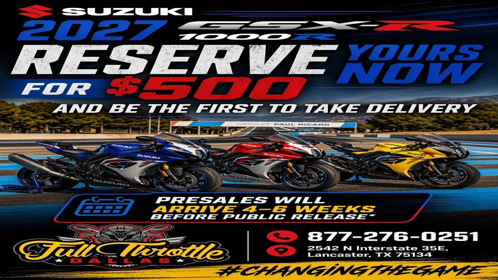 New & Used Motorcycles for Sale in Dallas | Full Throttle