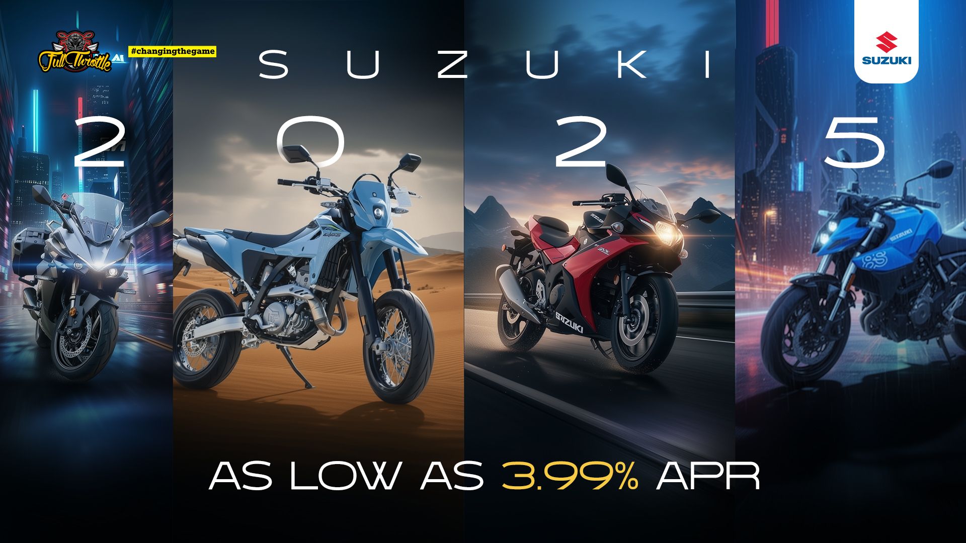 New & Used Motorcycles for Sale in Dallas | Full Throttle