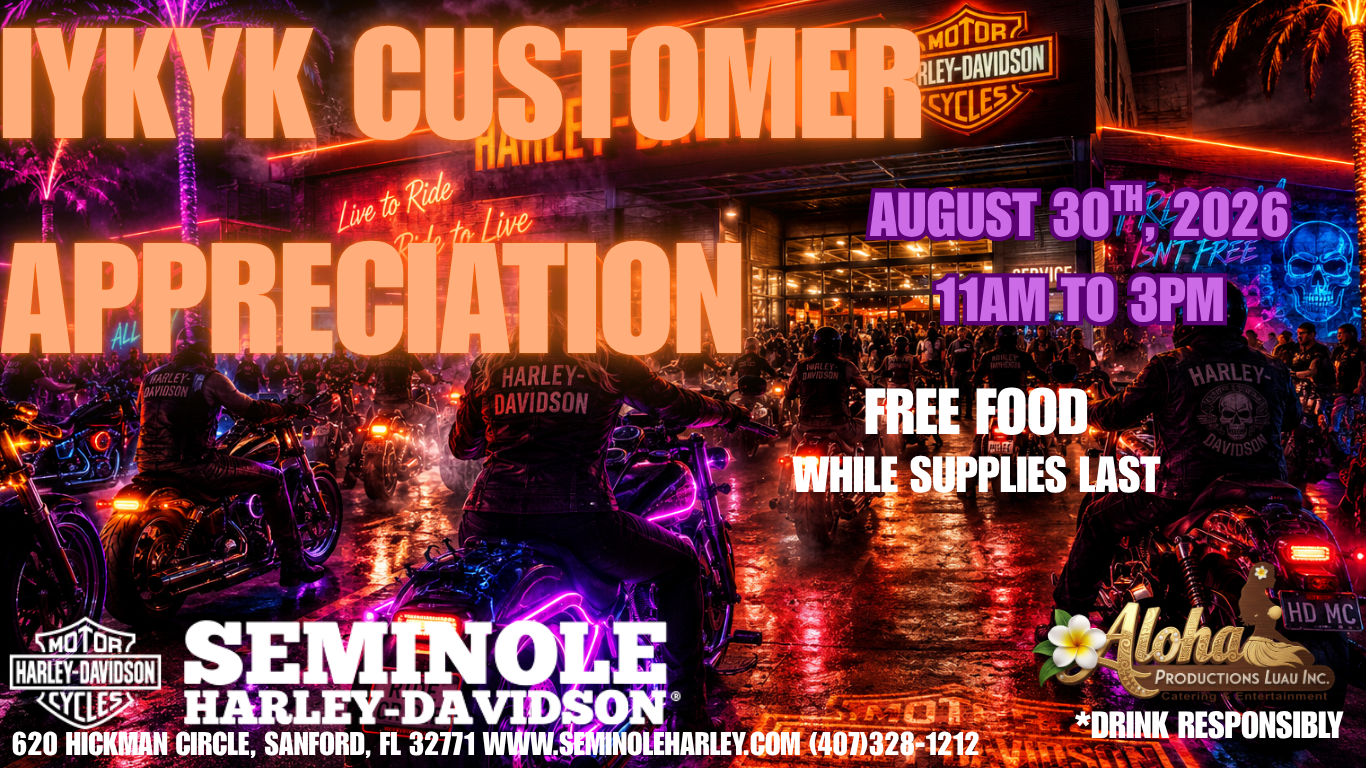 Harley-Davidson Motorcycle Dealer Near Orlando, FL | Seminole