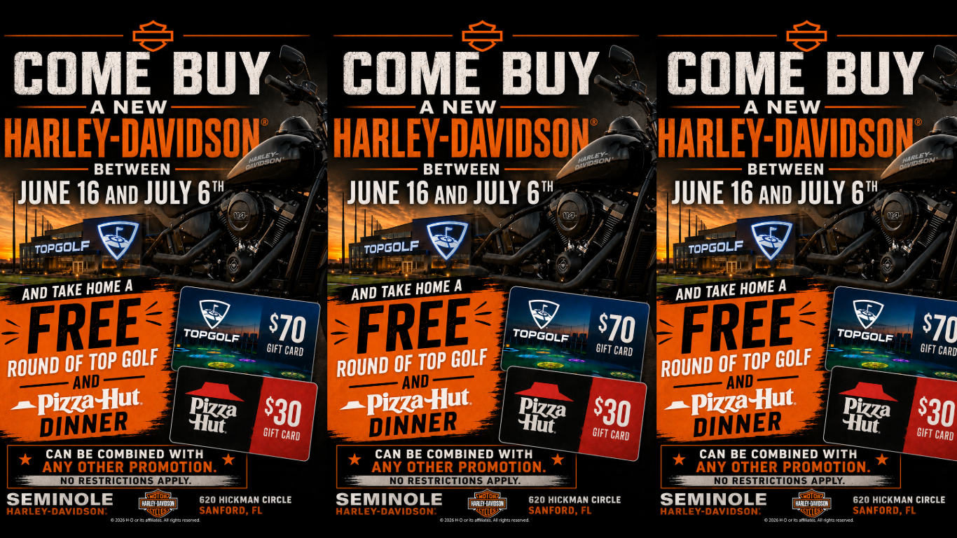 Harley-Davidson Motorcycle Dealer Near Orlando, FL | Seminole