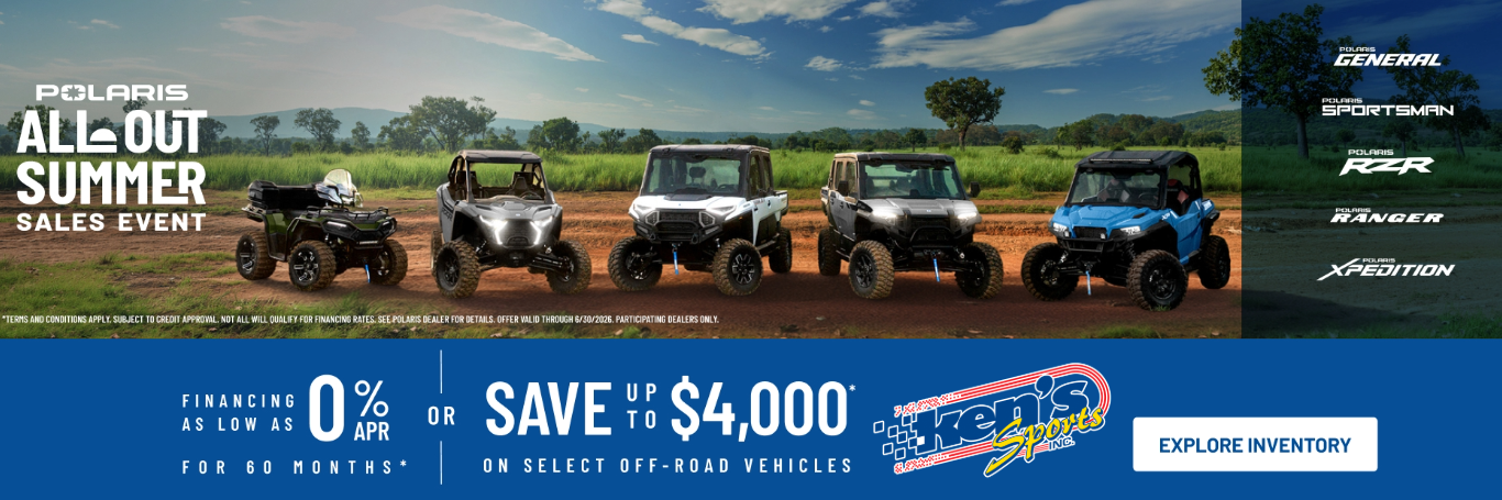 Top Powersports Dealer in Kaukauna, Wisconsin | Ken's Sports