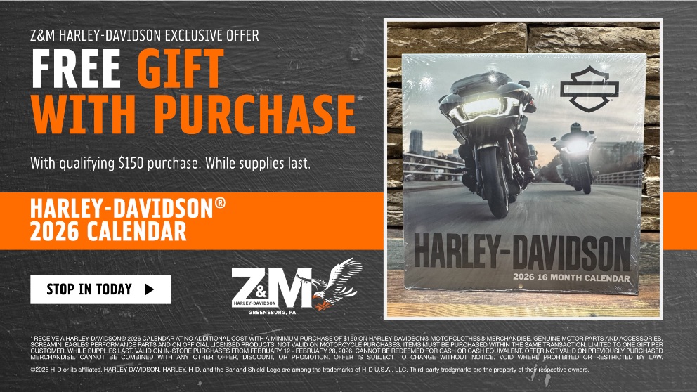 Harley-Davidson® Dealer near Pittsburgh: Z&M Harley Greensburg
