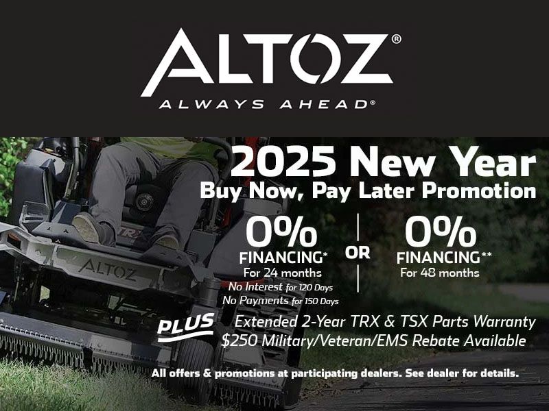 Altoz Altoz 2025 New Year Buy Now, Pay Later Promotion Promotion