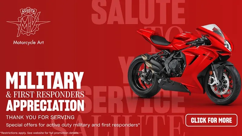 MV Agusta - Military & First Responders Appreciation Program