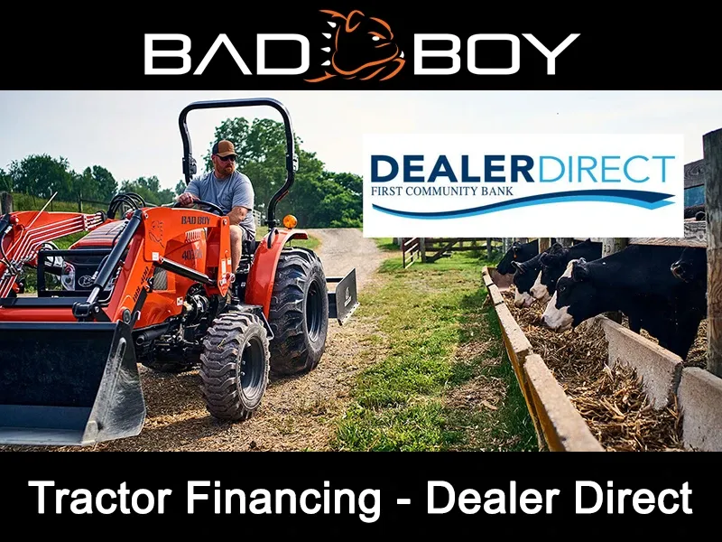 Bad Boy Mowers - Tractor Financing - Dealer Direct
