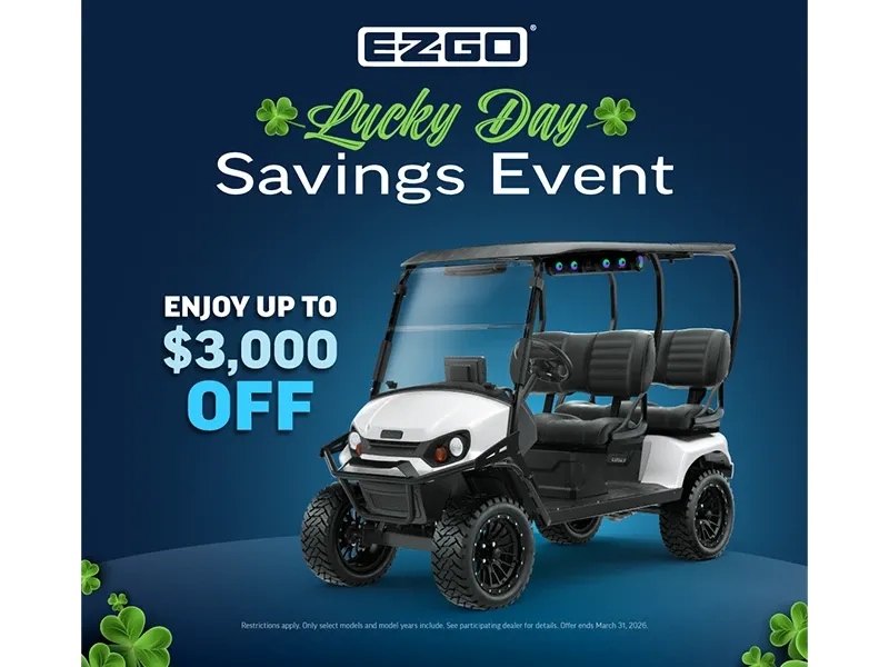 E-Z-GO - Lucky Day Savings Event