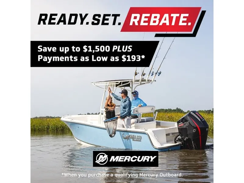 Mercury Marine - Ready. Set. Rebate.