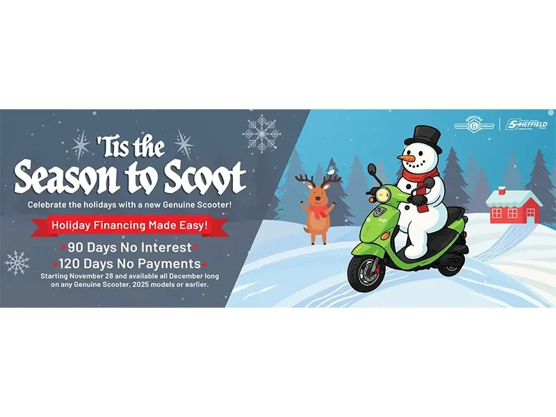Genuine Scooters - 'Tis the Season to Scoot