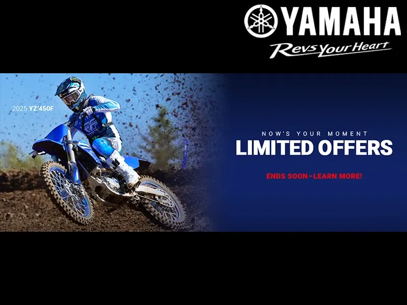 Limited Time Offers On Motorcycles!