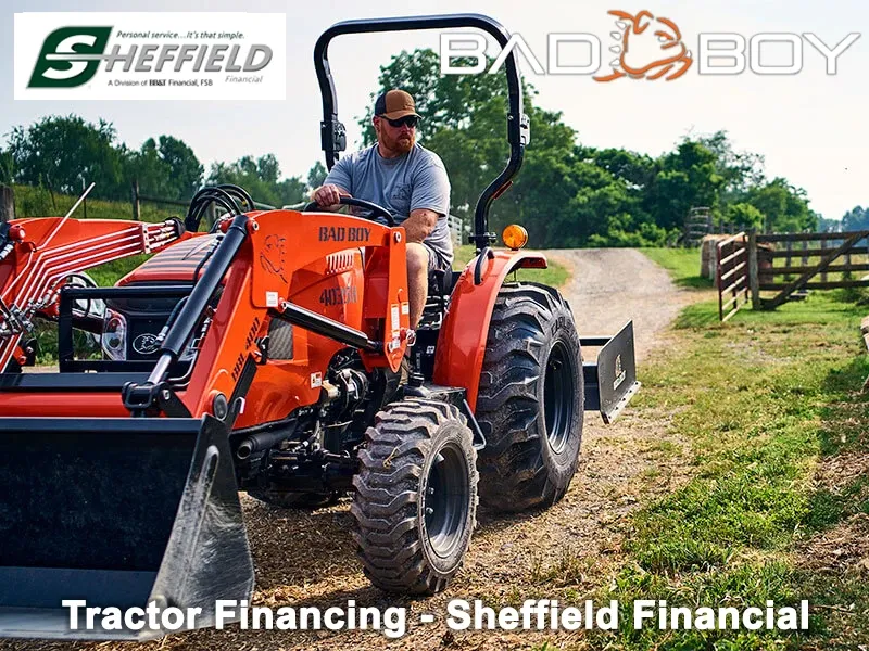 Bad Boy Mowers - Tractor Financing - Sheffield Financial