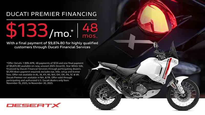 Ducati - Premier Financing