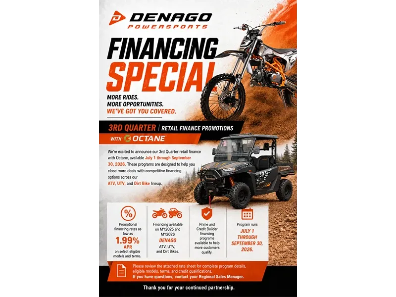 OEM Promotions currently at New York Motorcycle Ltd located in