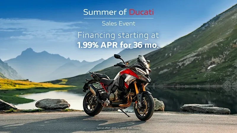 Ducati - Summer Of Ducati Sales Event