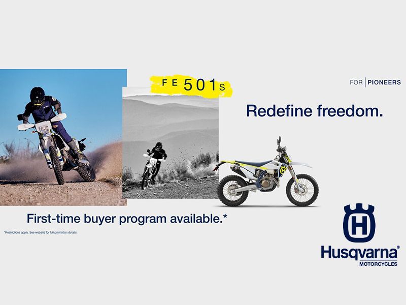 Husqvarna - Redefine Freedom First Time Buyer Program