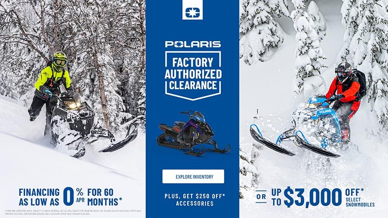 Polaris - Factory Authorized Clearance