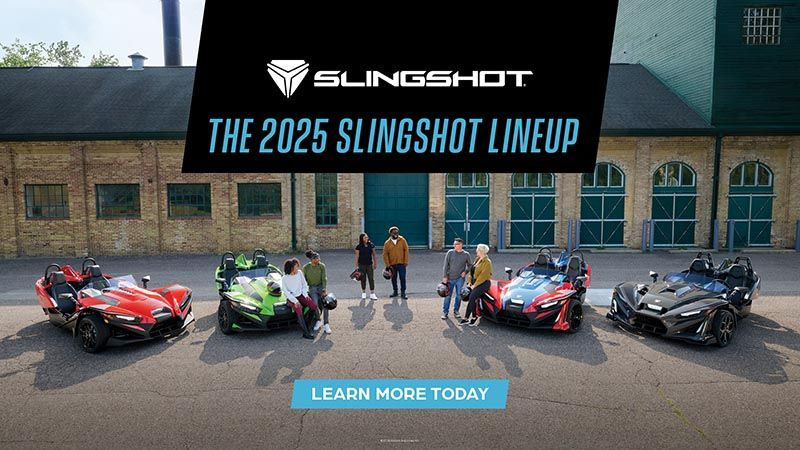 Slingshot - The 2025 Slingshot Lineup