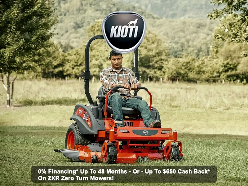 2025 KIOTI ZXR SE 60 in. Kohler Confidant ZT740 25 hp Lawn Mowers
