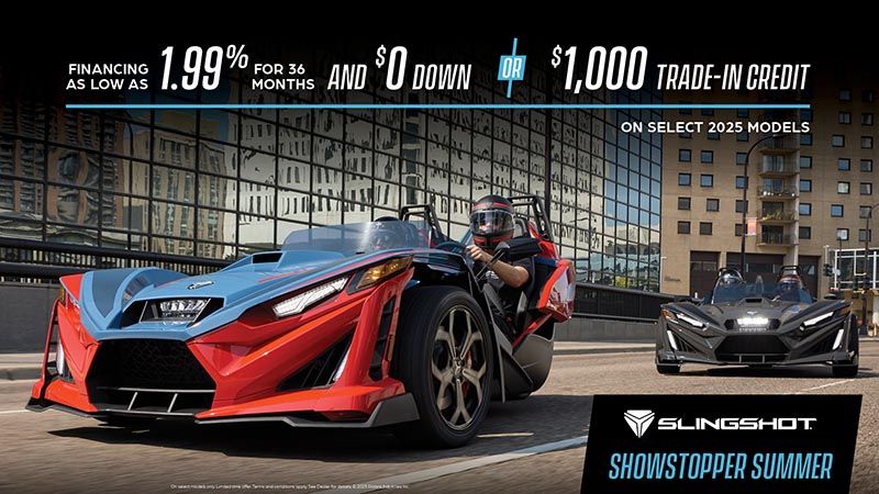 Slingshot - Financing As Low As 1.99%