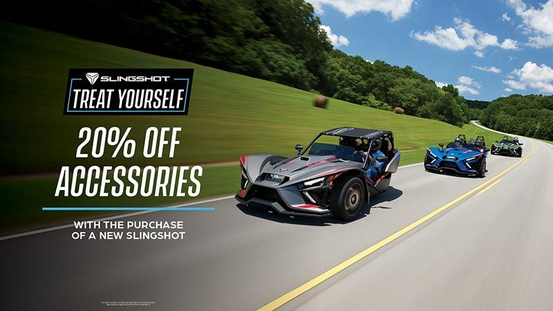 Slingshot - 20% Off Accessories With The Purchase Of A New Slingshot