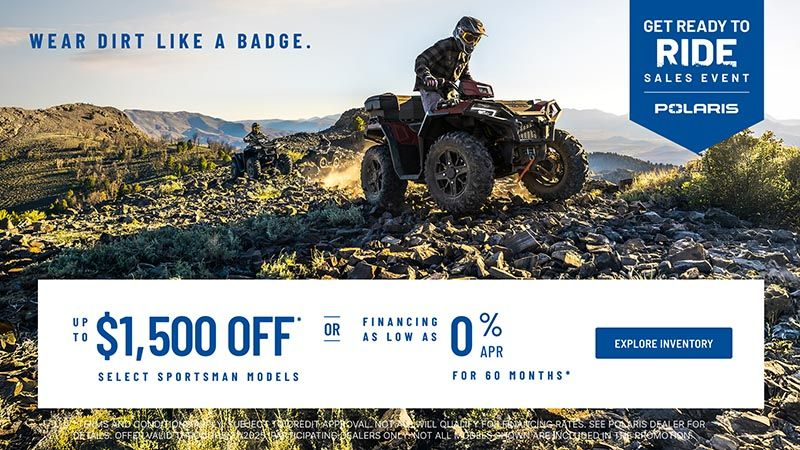 Polaris - Up To $1500 Off Select Sportsman Models