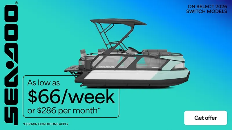 Sea-Doo - As low as $66/week or $286 per month on select 2026
