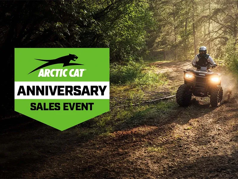 Arctic Cat Arctic Cat - Anniversary Sales Event Promotion Details