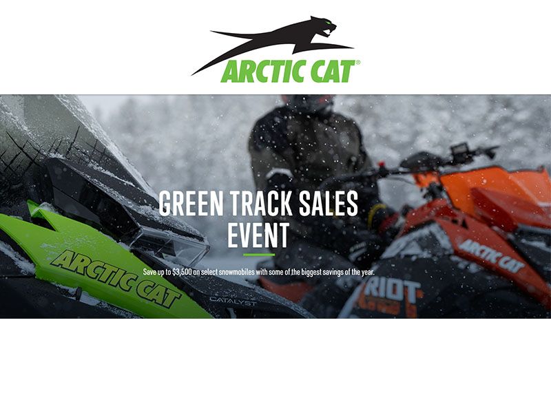 Arctic Cat - Green Track Sales Event