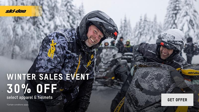 Ski-Doo - Get 30% Off Ski-Doo and Lynx Apparel and Helmets