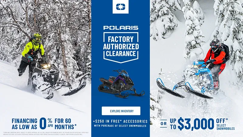 Polaris - Factory Clearance Event
