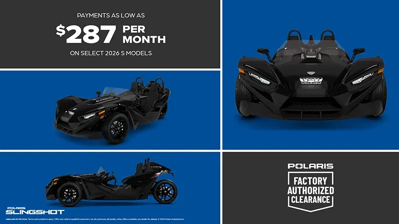 Slingshot - Payment As Low As $287 Per Month | Promotion at Corona