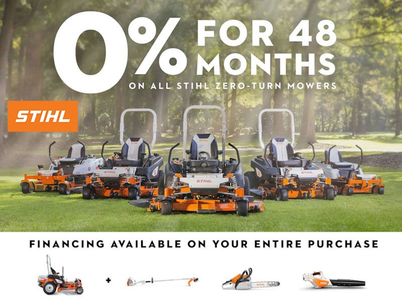 Stihl - Zero-Turn Financing