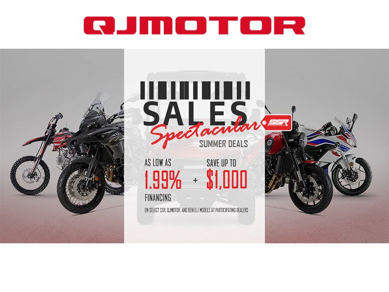 QJ Motor - Sales Spectacular Summer Deals