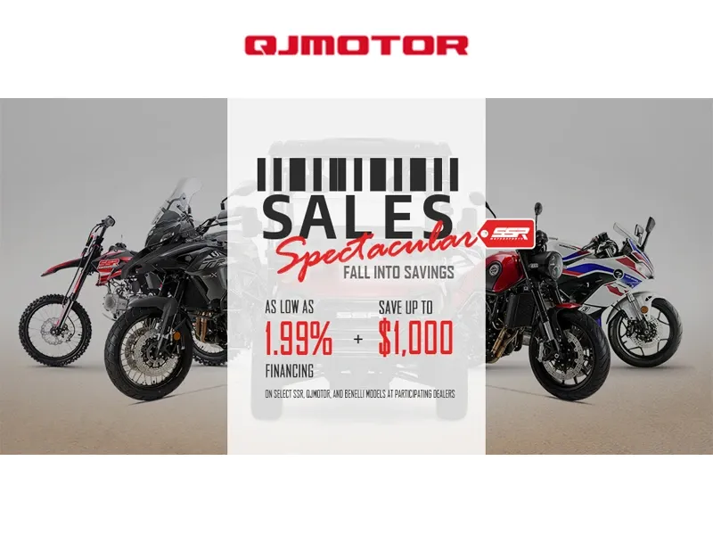 QJ Motor - Sales Spectacular Fall Into Savings