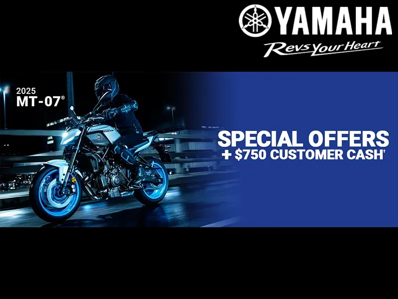 Limited Time Offers On Motorcycles! Promotion - Yamaha Motor Corp., USA ...