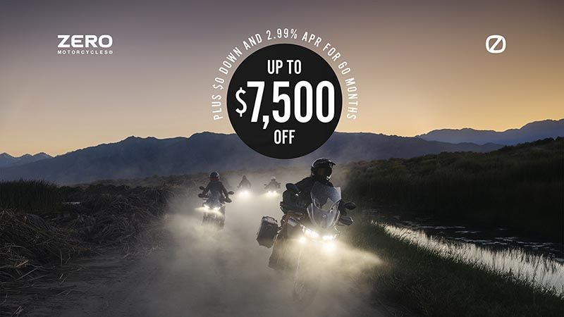 Zero Motorcycles - 2.99% Interest, $0 Down For Up To 60 Months